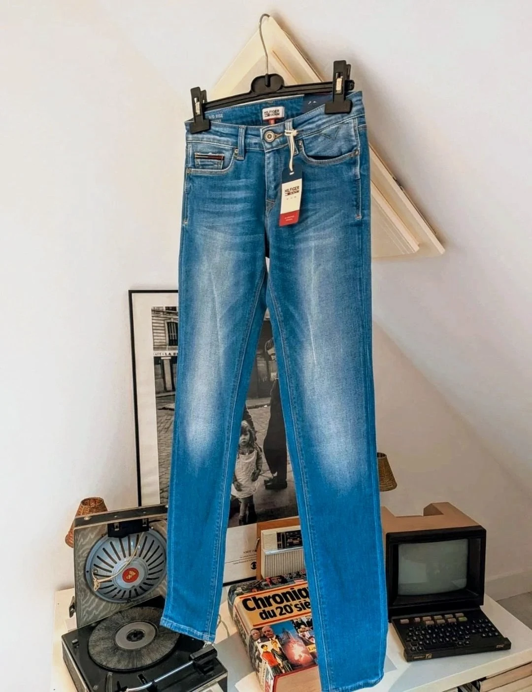 Pantalon Jean - Tommy Hilfiger Denim - modèle Nora Santa Cruz Stretch - Neuf
