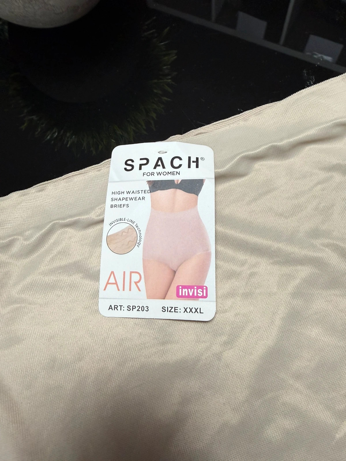 Bragas moldeadoras cintura alta SPACH beige talla XXXL nuevas – Spach – taille XXXL / 46 / 18 3