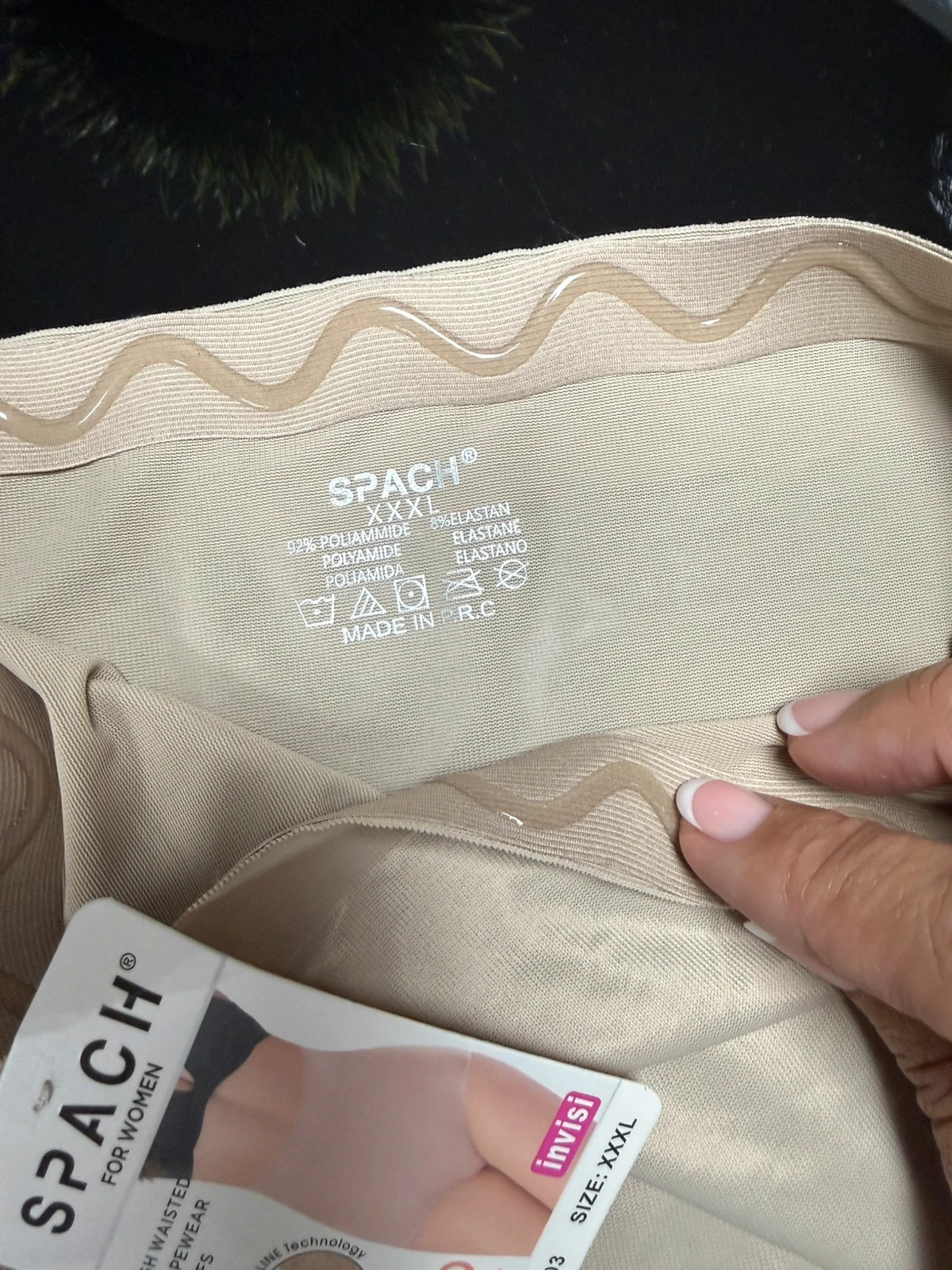 Bragas moldeadoras cintura alta SPACH beige talla XXXL nuevas – Spach – taille XXXL / 46 / 18 4