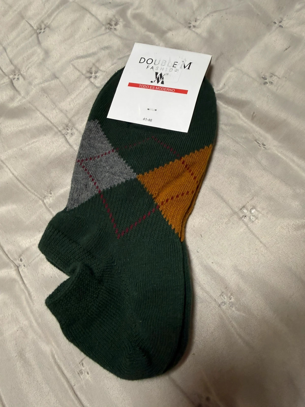 Pack calcetines estilo clásico con rombos talla 41-46 – Double M – taille M | 43–46 2