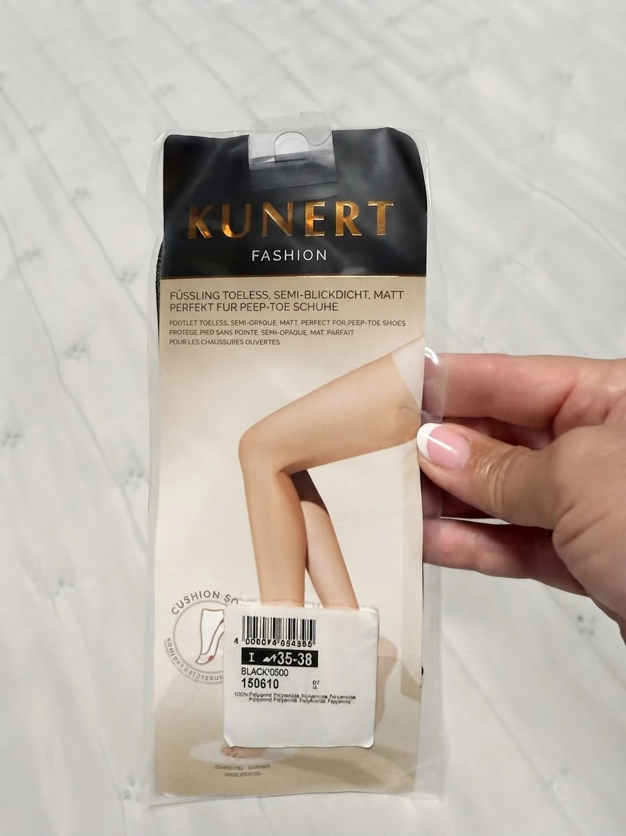 Calcetines invisibles sin puntera Kunert talla 35-38 negros – KUNERT – taille Taille unique 3