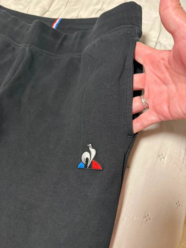 Pantalón chándal Le Coq Sportif negro vintage 2000 – Le Coq Sportif – taille M 4