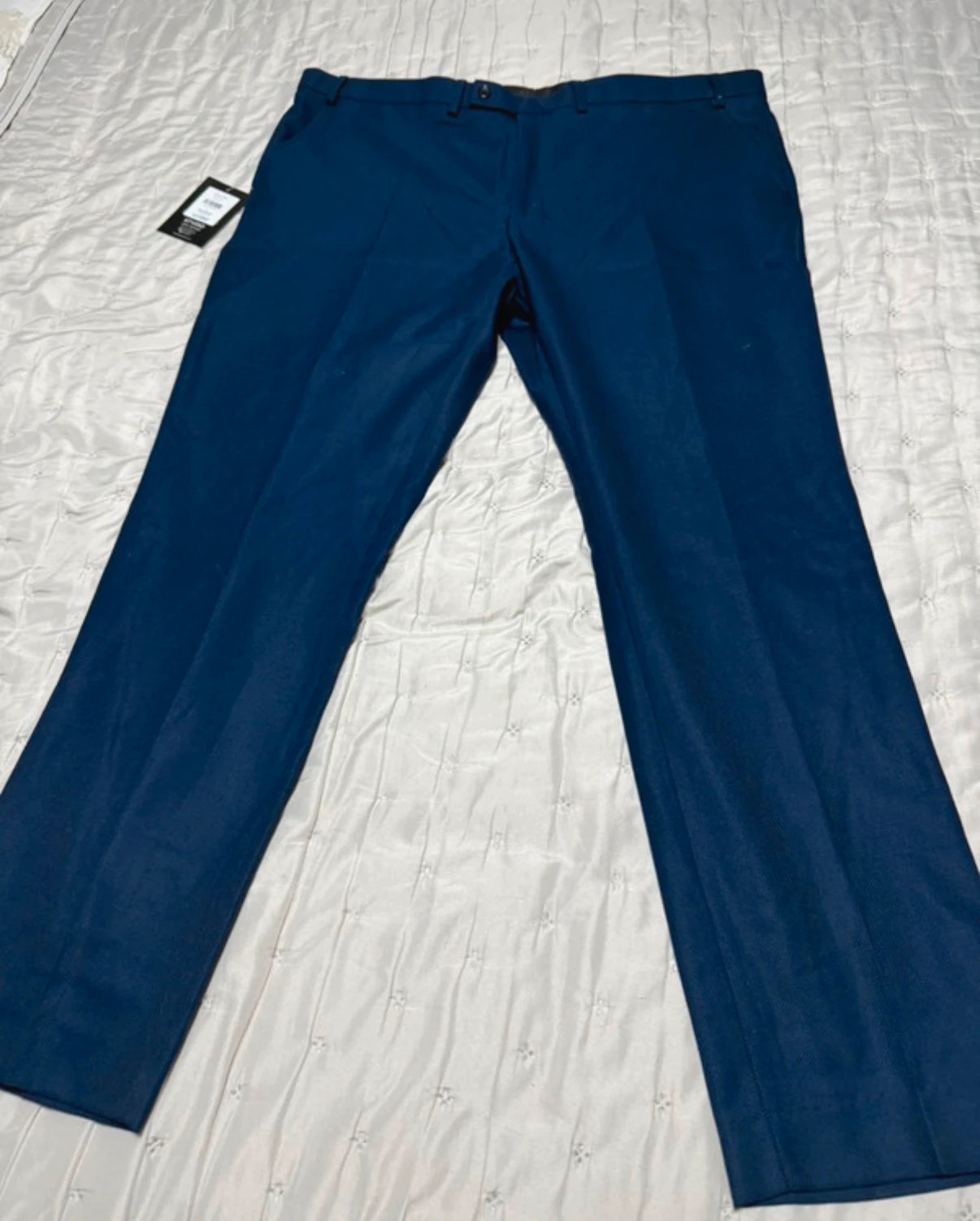 Pantalón de traje azul marino Jeff Banks Studio Nuevo con etiqueta - Talla 56 – Jeff Banks Studio – taille W46 | FR 56 2