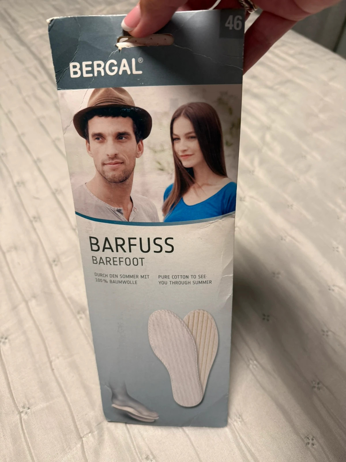 Plantillas nuevas a estrenar de la marca Bergal, modelo Barfuss Barefoot en la talla 46. – Bergal 2