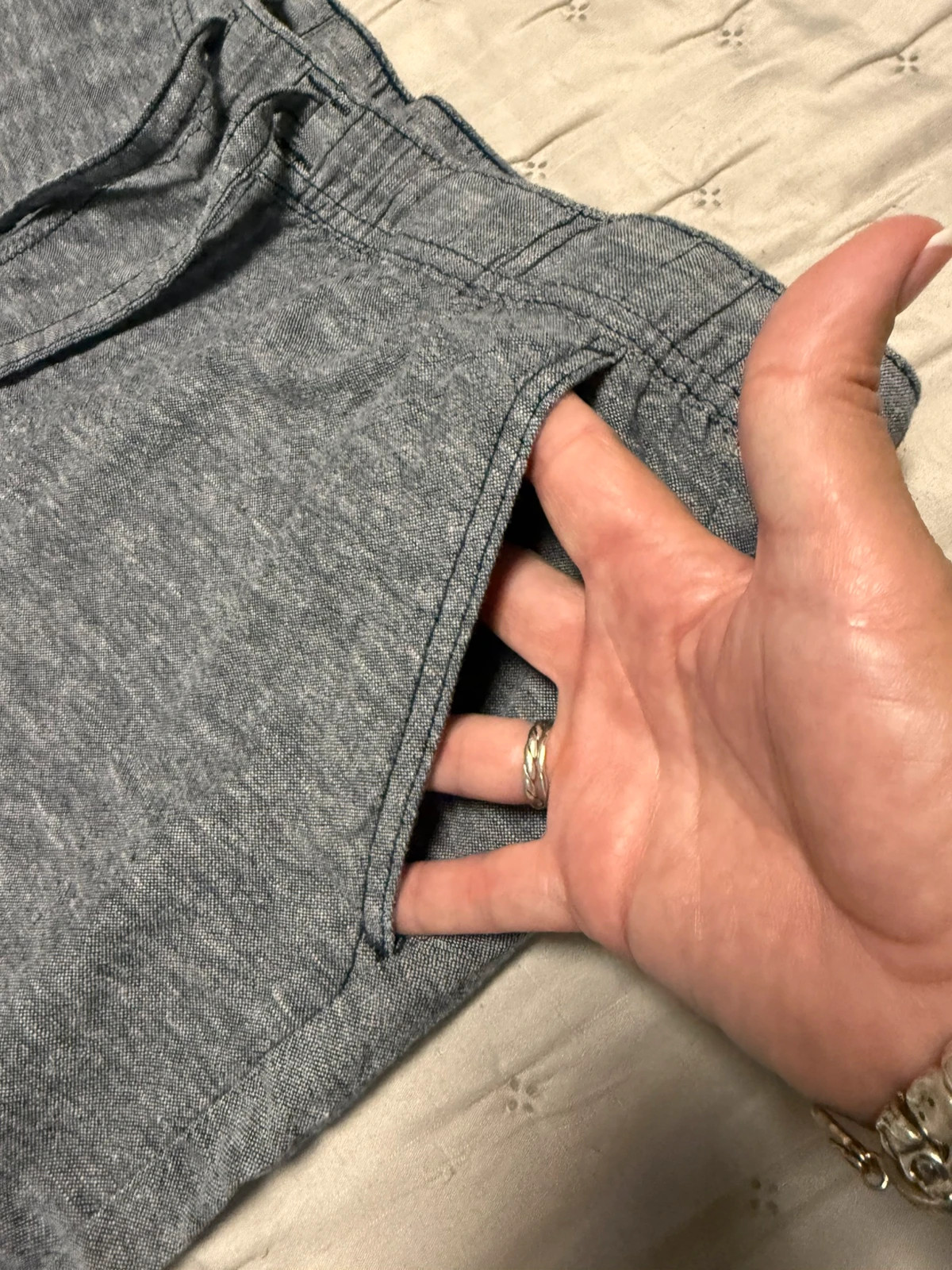 Bermuda de vestir para hombre nueva a estrenar – Livergy – taille W33 | FR 42 5
