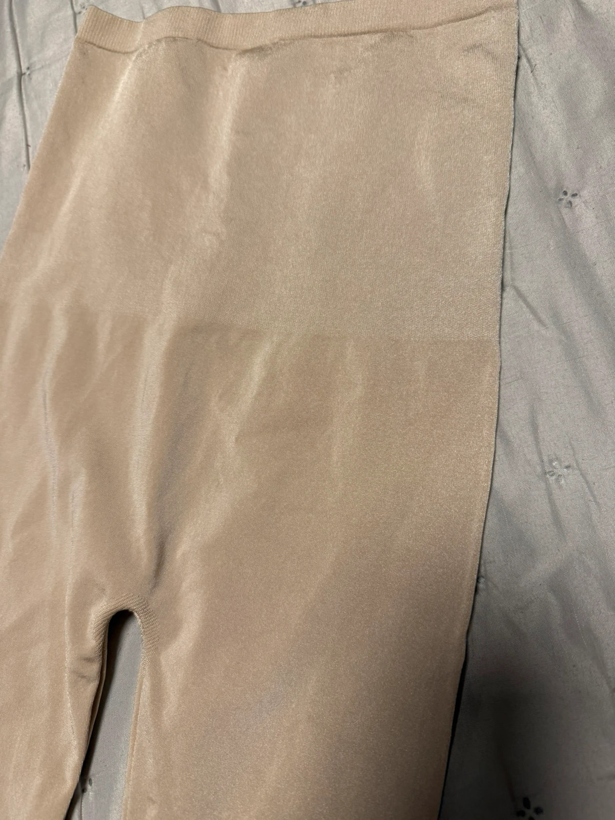 Leggings dorados brillantes con cintura alta – Sarah Pacini – taille M / 38 / 10 5