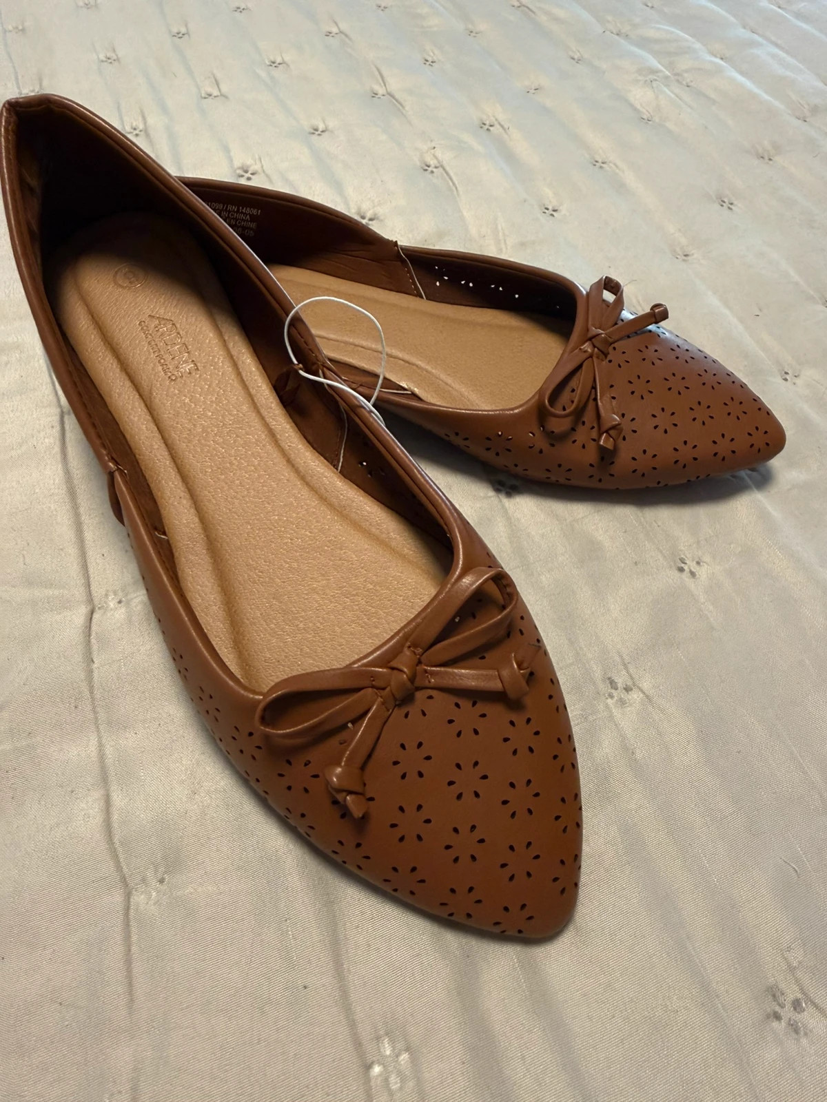 Bailarinas planas con detalle troquelado talla 36 – ardene – taille 36 2