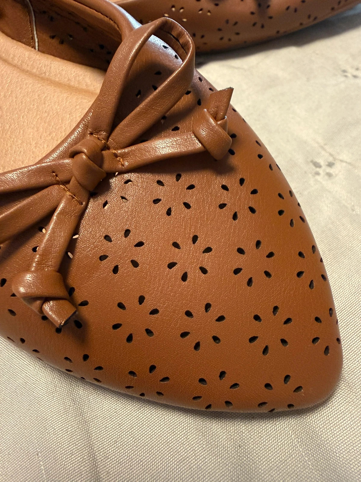 Bailarinas planas con detalle troquelado talla 36 – ardene – taille 36 3