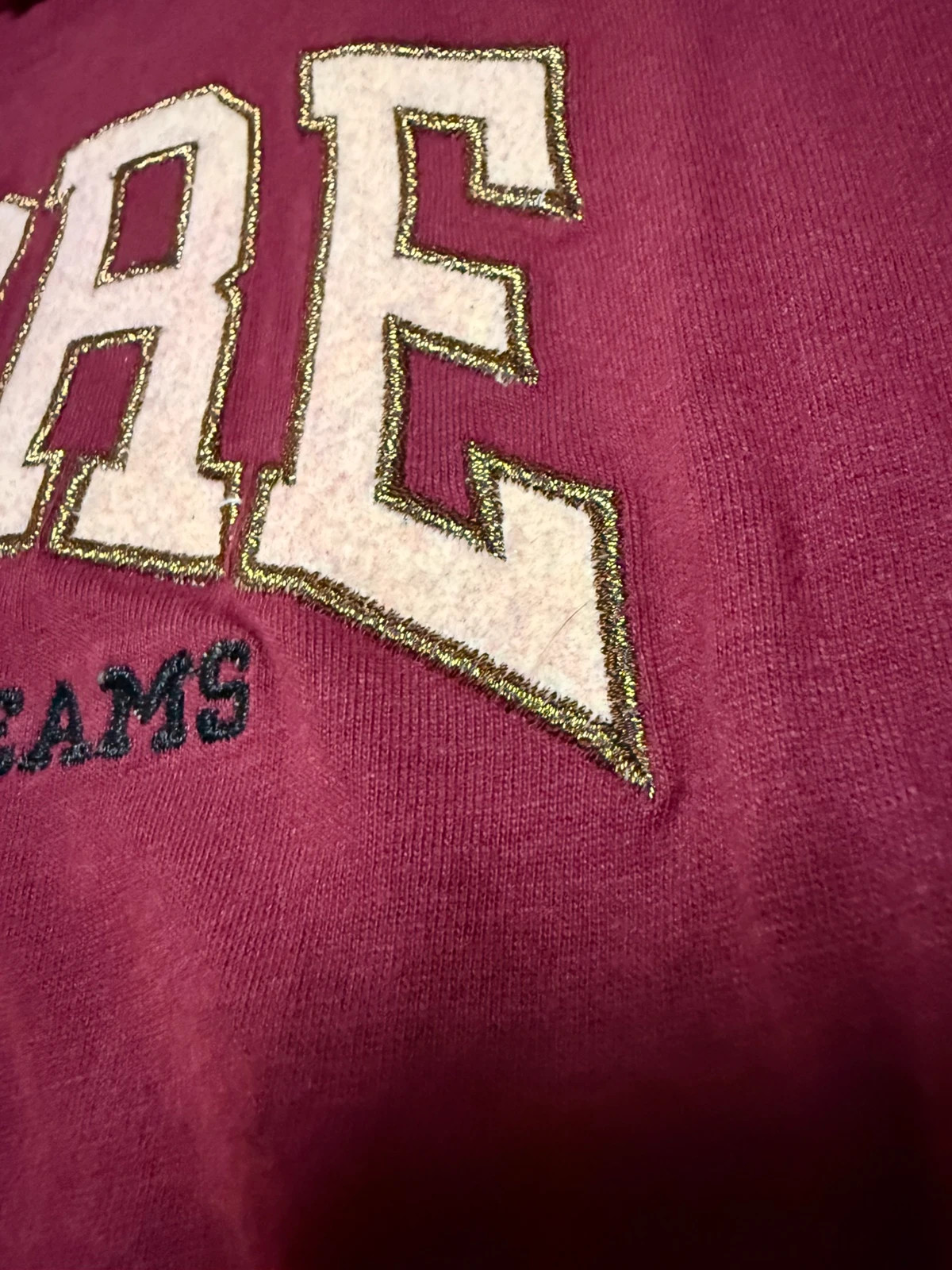Sudadera burdeos Brums "More Luxury Dreams" Nueva niña – Brums – taille 6 ans / 116 cm 5