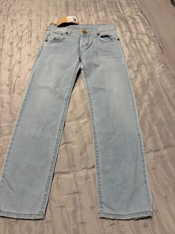 Vaqueros rectos claros Hust & Claire - Talla 7 / 122 cm (Nuevos con etiqueta) – Hust & Claire – taille 7 ans / 122 cm 2