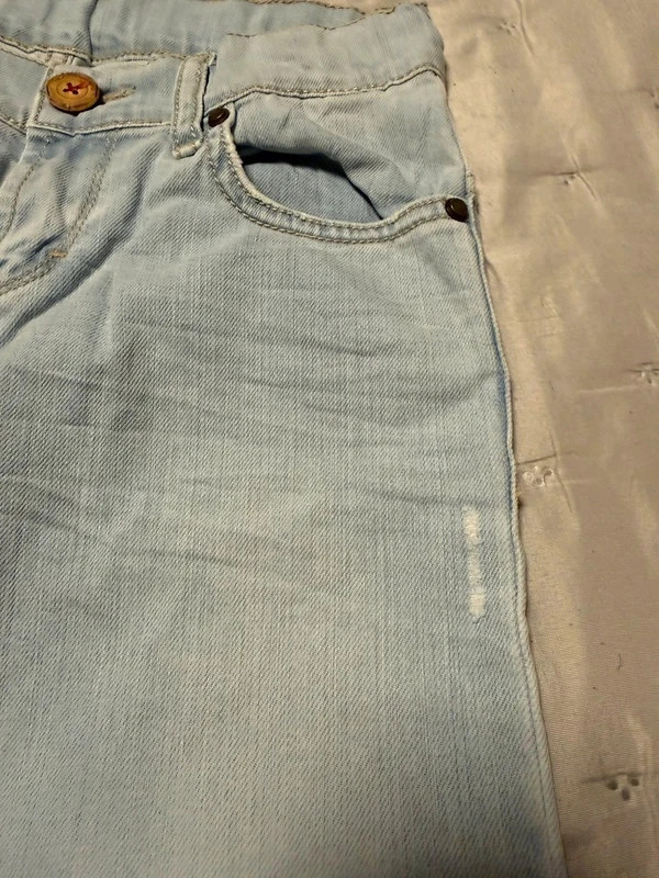Vaqueros rectos claros Hust & Claire - Talla 7 / 122 cm (Nuevos con etiqueta) – Hust & Claire – taille 7 ans / 122 cm 4