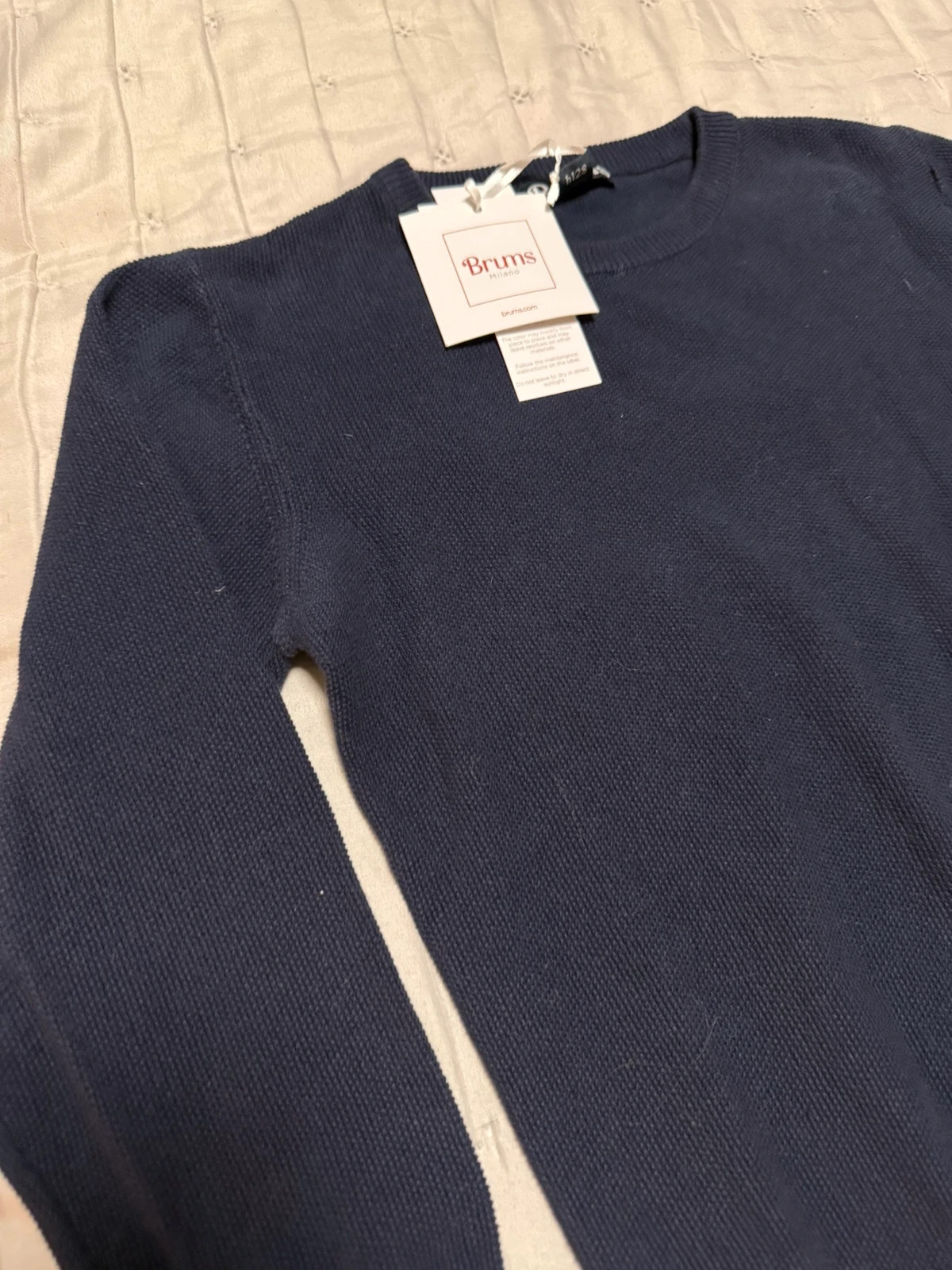Jersey azul marino Brums Milano / Nuevo con etiqueta / Talla 8 años (128 cm) – Brums – taille 8 ans / 128 cm 5