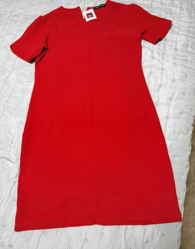 Vestido rojo de Christine Laure talla M – Christine Laure – taille M / 38 / 10 3