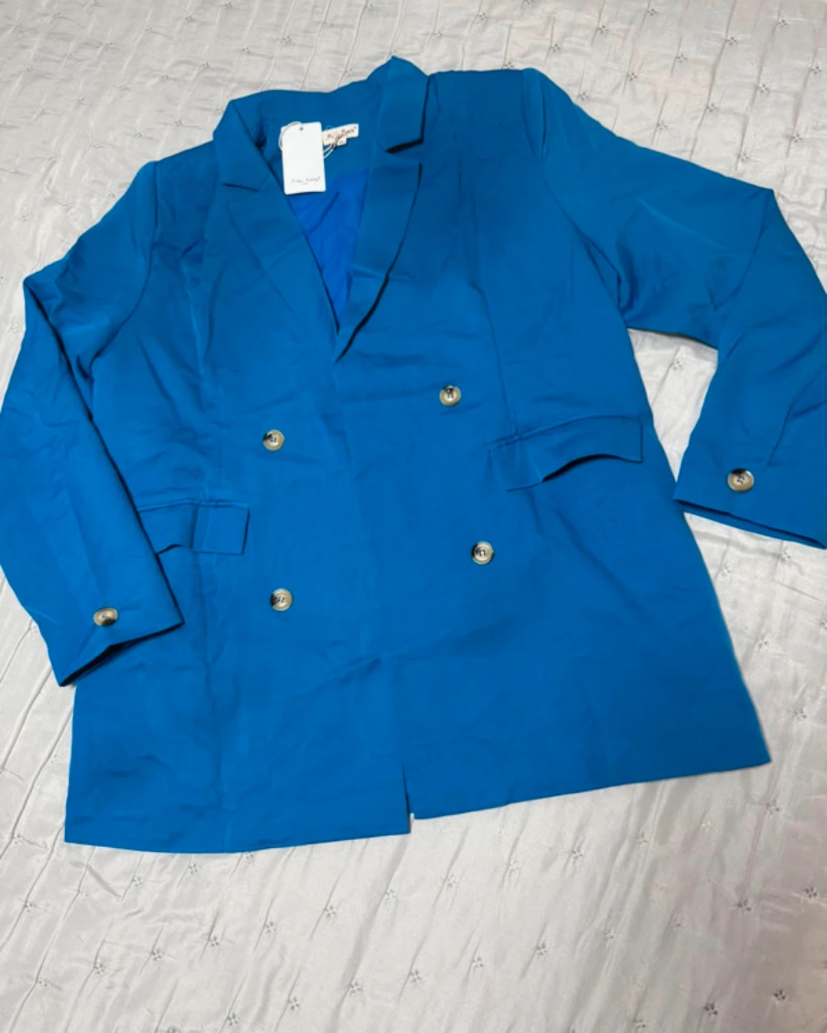 Blazer oversize en azul Klein talla M de la marca Melya Melody – Melya Melody – taille M / 38 / 10 2