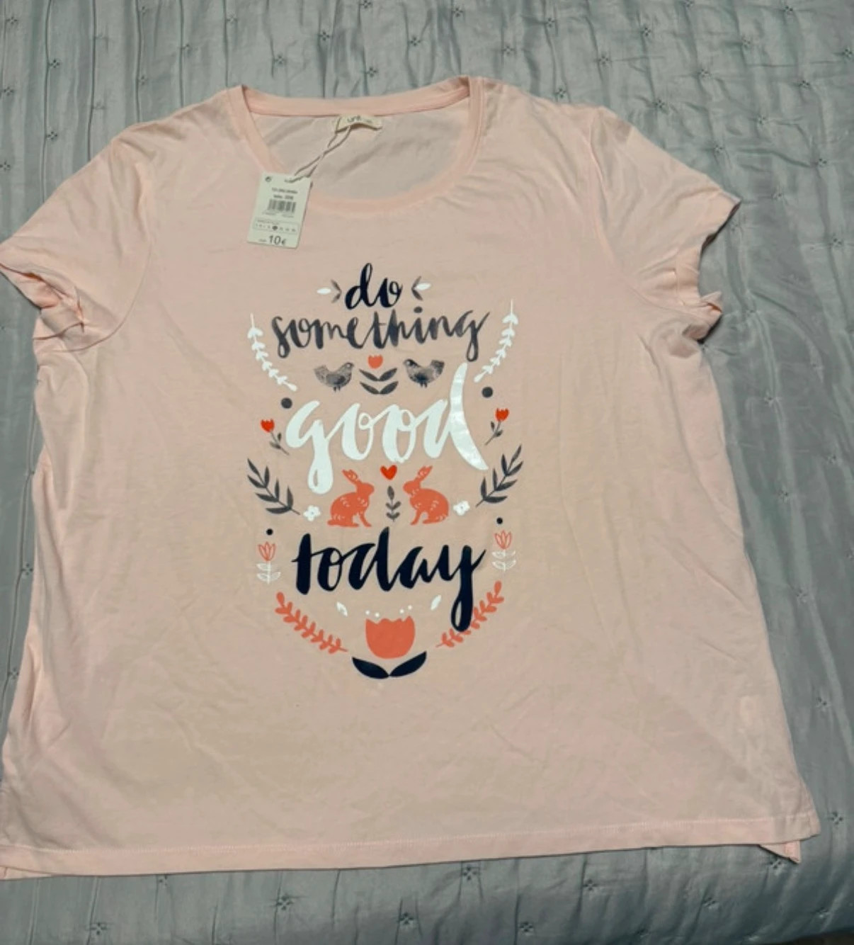 Camiseta estampada color rosa talla XXL – Unit – taille XXL / 44 / 16 2