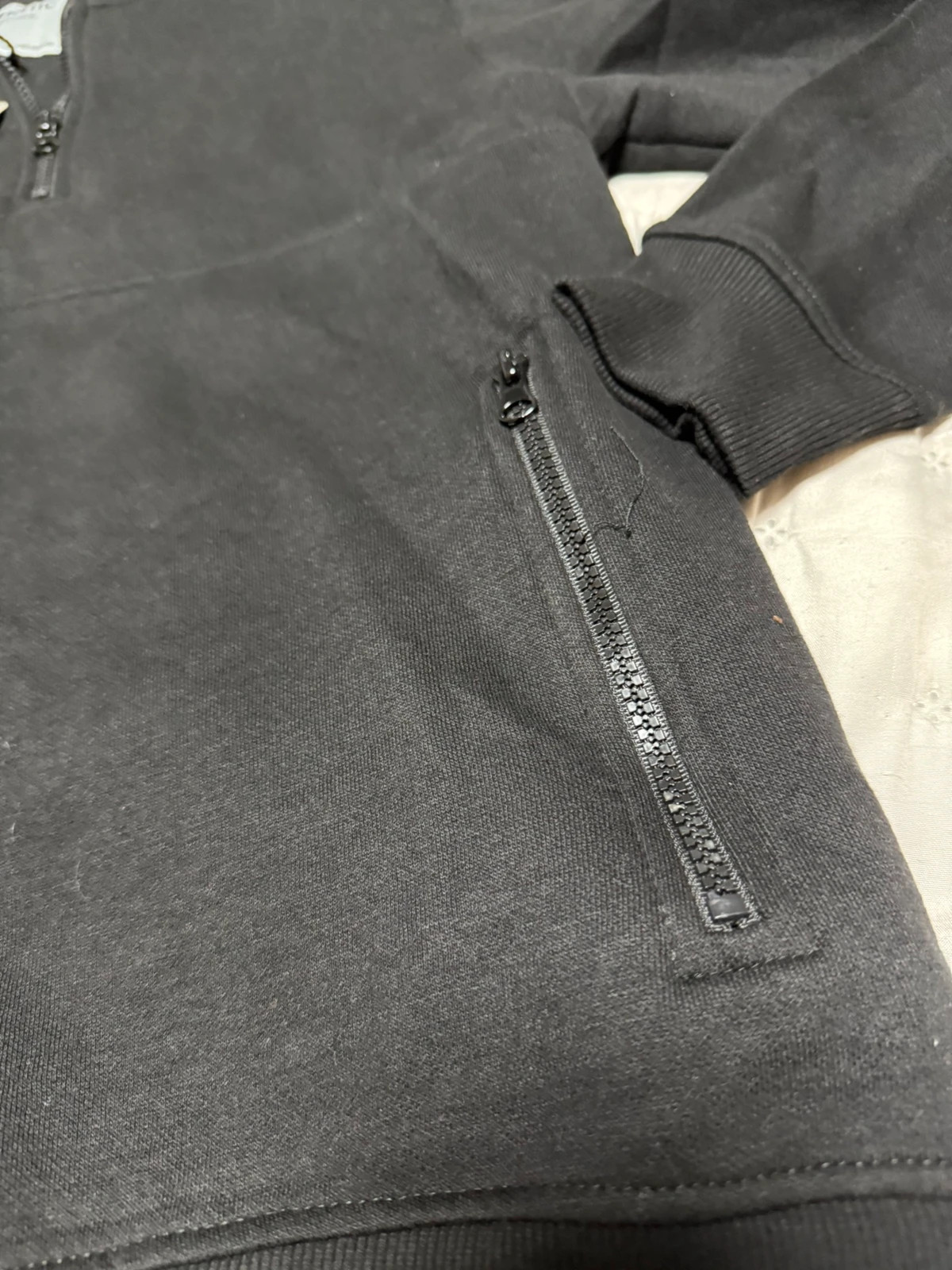 Sudadera hombre Genetic Apparel Negra 1/4 – Genetic Apparel – taille M 4