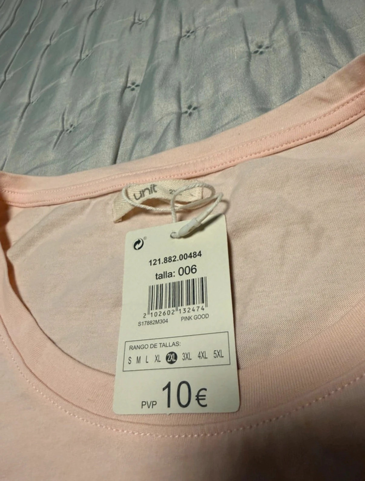 Camiseta estampada color rosa talla XXL – Unit – taille XXL / 44 / 16 4