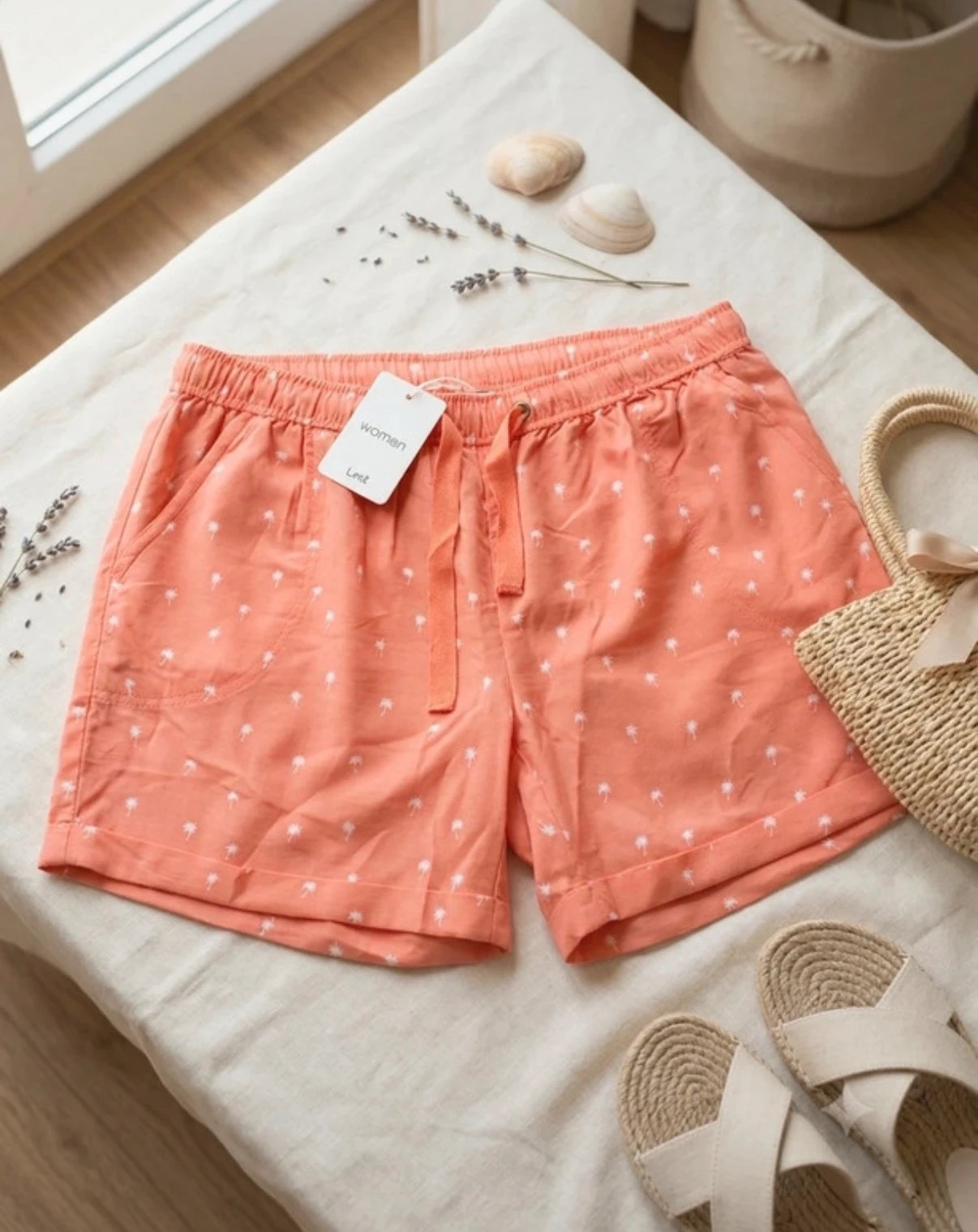 Short de tela de bañador, talla 42