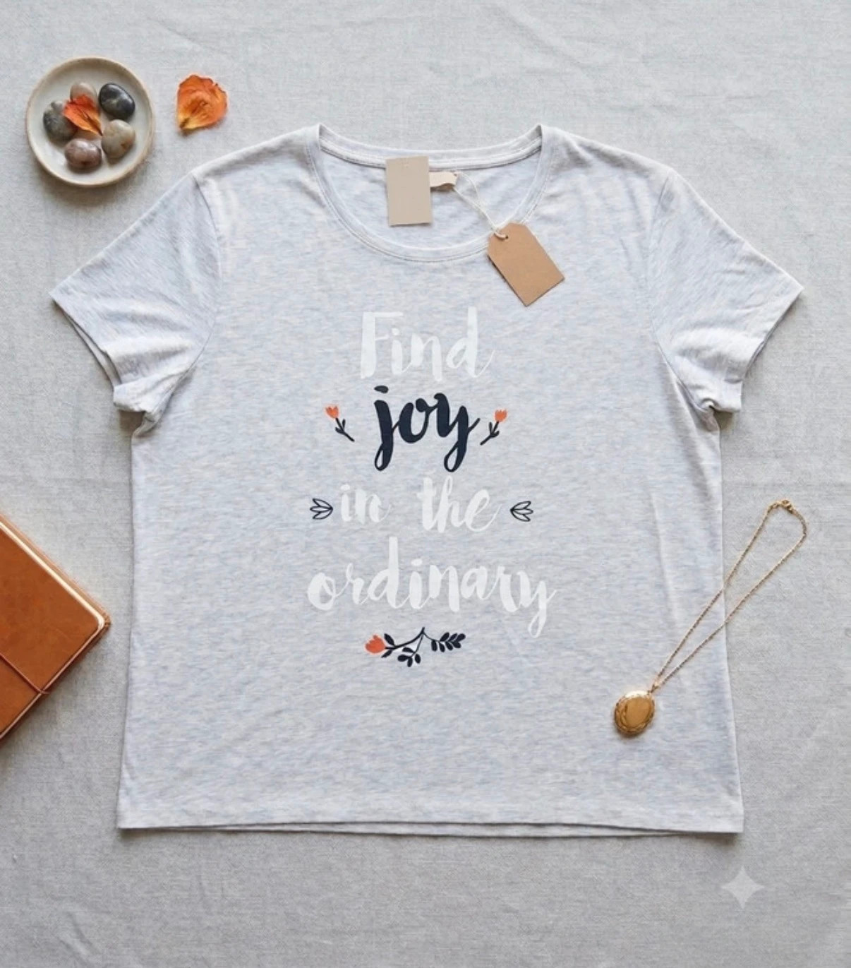 Camiseta de algodón con estampado