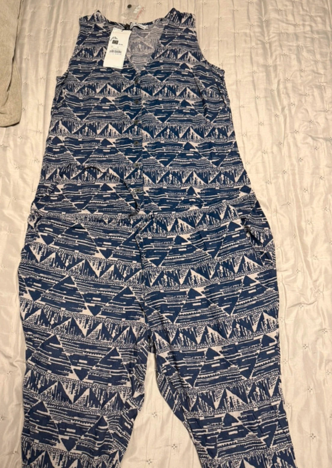 Mono sin mangas ajustable a la cintura talla M – Think Positive – taille M / 38 / 10 2