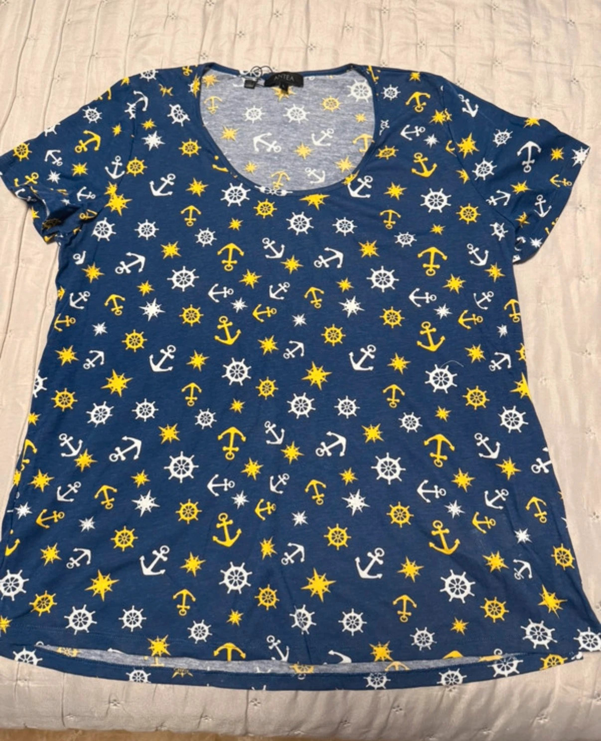 Camiseta con motivas marineros talla 40 – Antea – taille L / 40 / 12 2