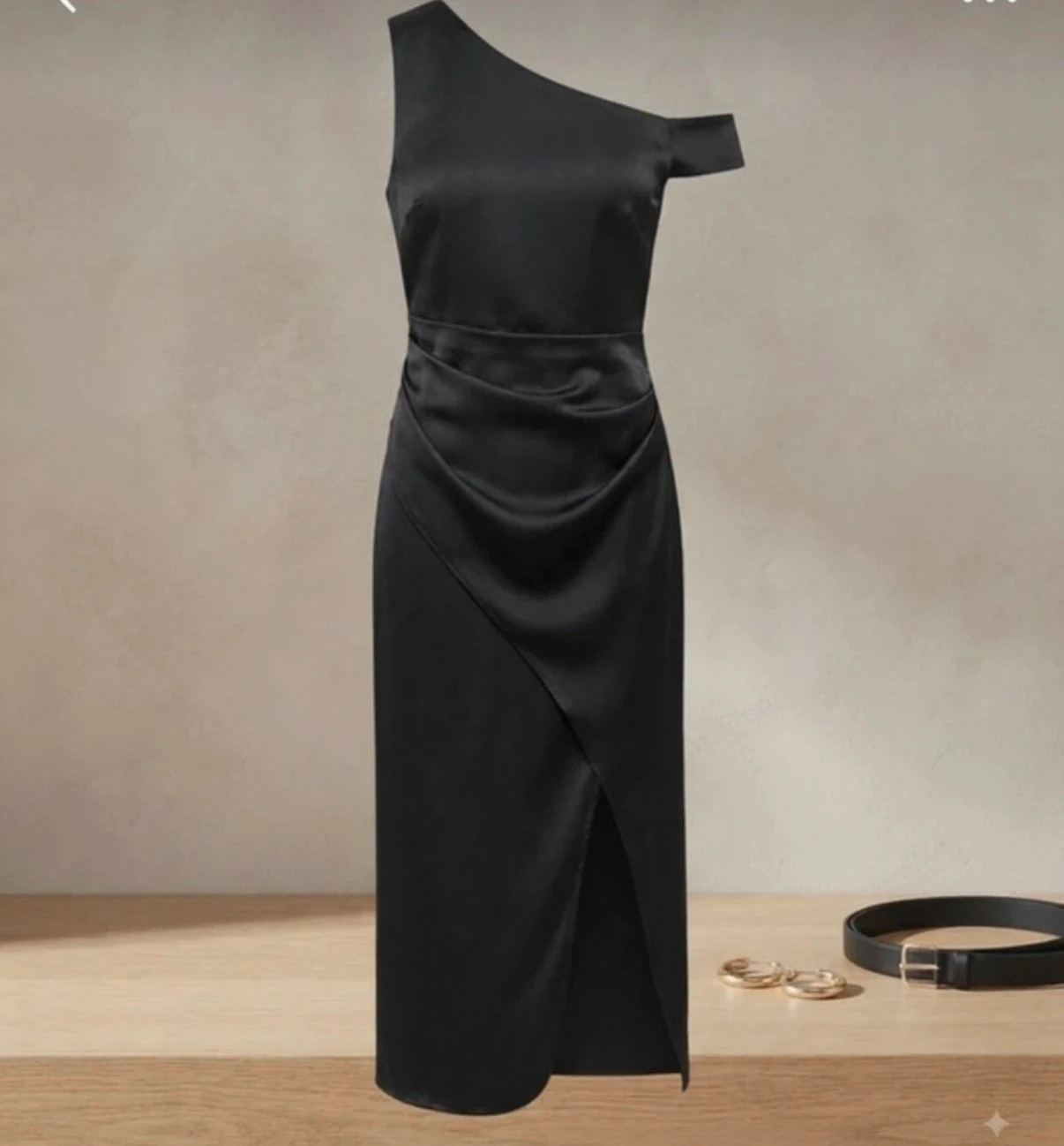 Precioso vestido negro muy elegante – taille M / 38 / 10