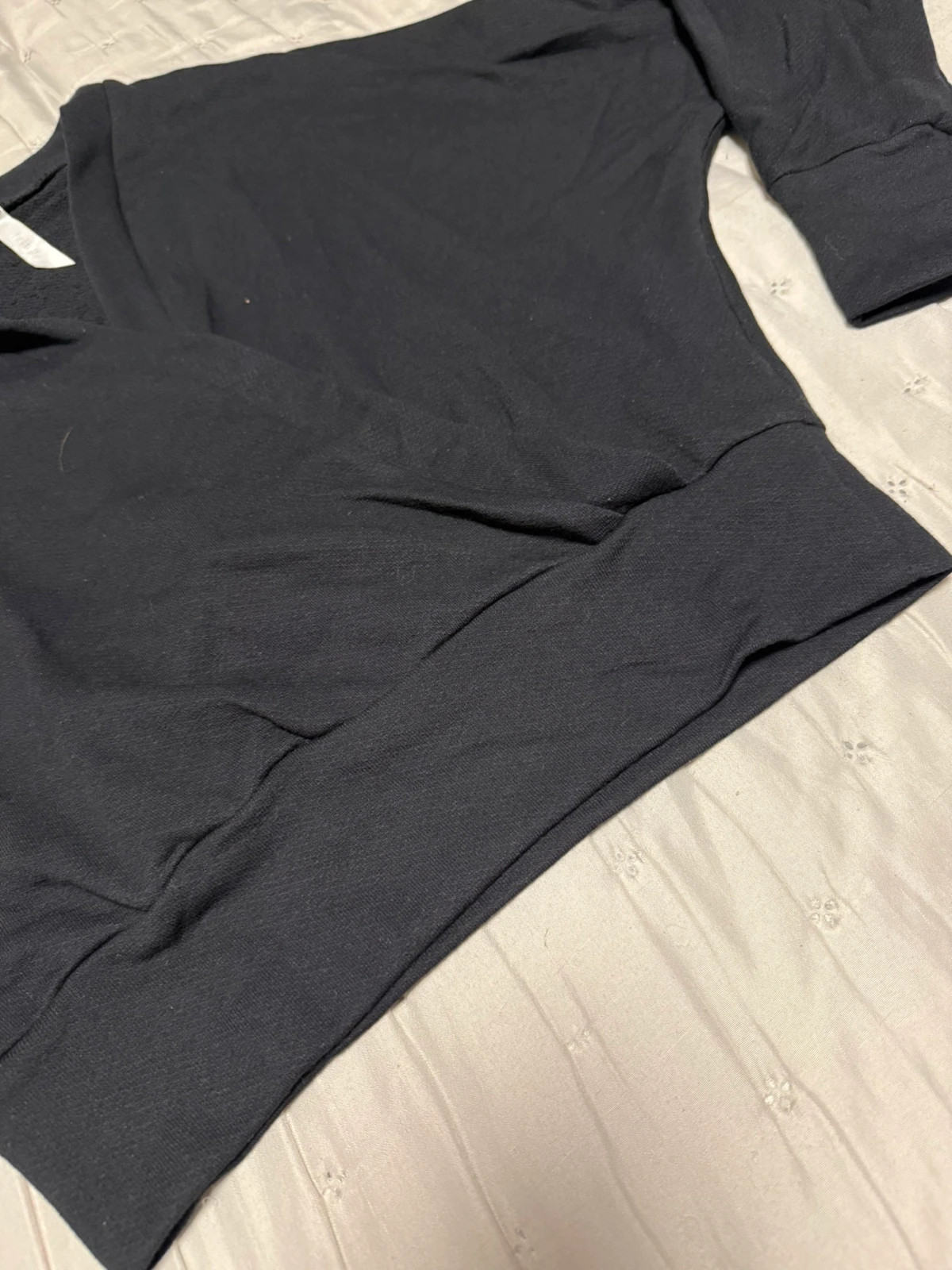Top estilo cruzado / "Wrap top" negro - Wilfred Free – LaLupa – taille S / 36 / 8 3