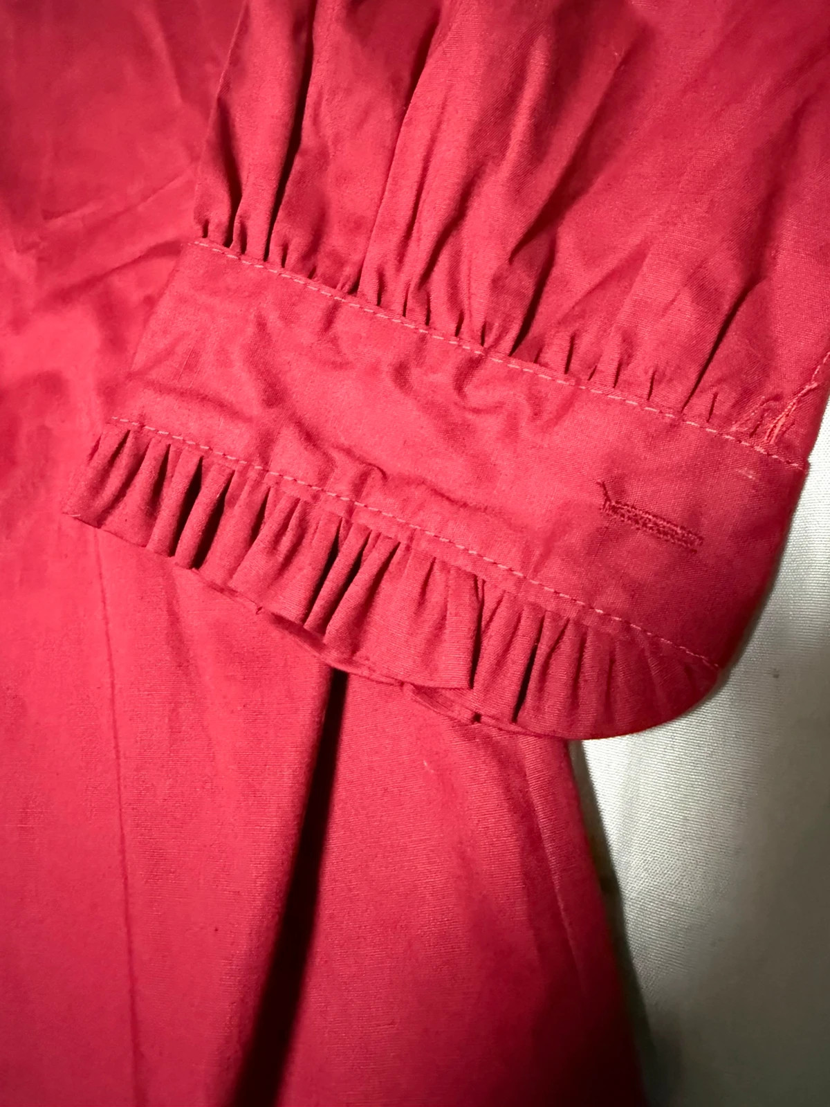Camisa roja volantes nueva – joyna – taille XL / 42 / 14 3