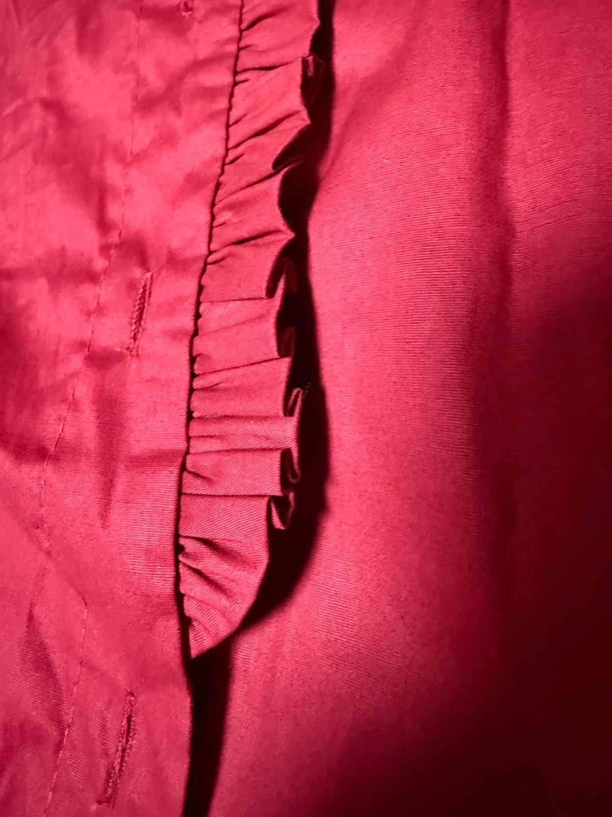 Camisa roja volantes nueva – joyna – taille XL / 42 / 14 4