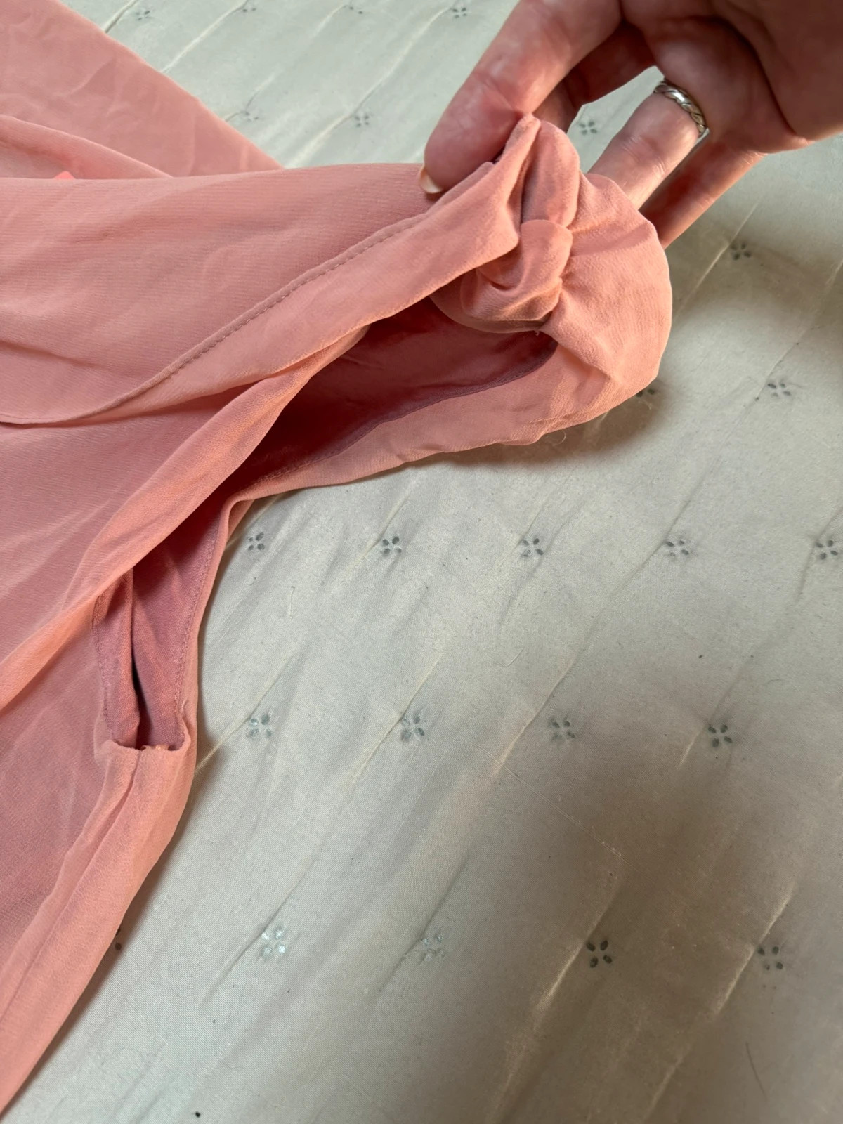 Vestido asimétrico rosa de Naf Naf talla 46 – Naf Naf – taille XXXL / 46 / 18 5
