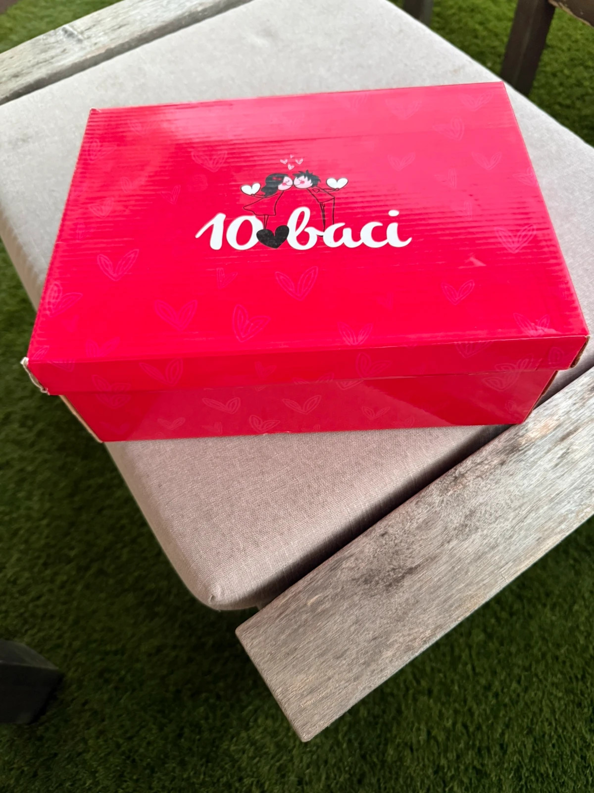 Zapatillas deportivas lila y blanco con detalles brillantes – 10 Baci – taille 37 3