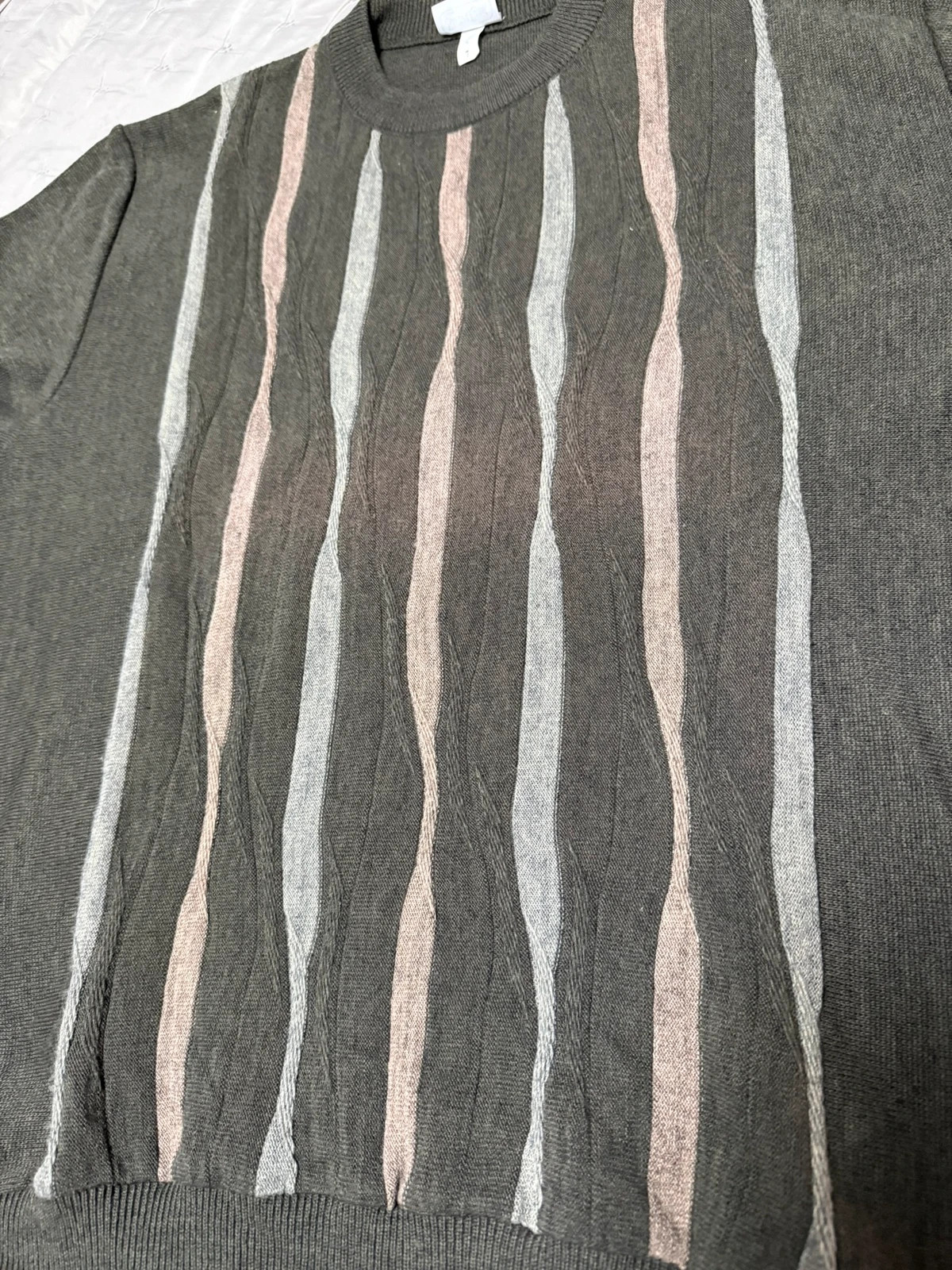 Jersey de punto fino con patrón de rayas verticales – sweet land – taille XXL 3