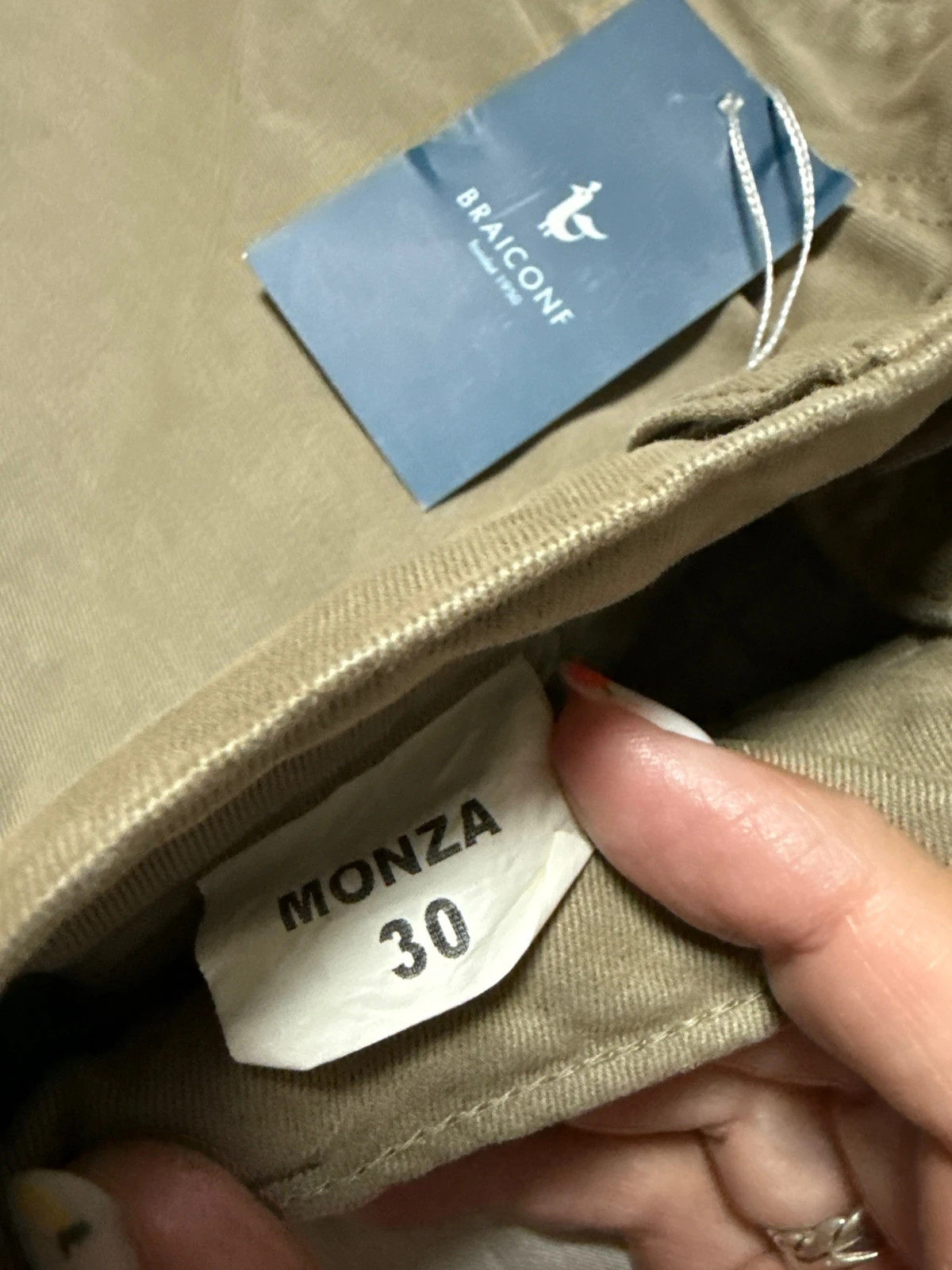 Pantalón sarga hombre XS/S – braiconf – taille XS 5