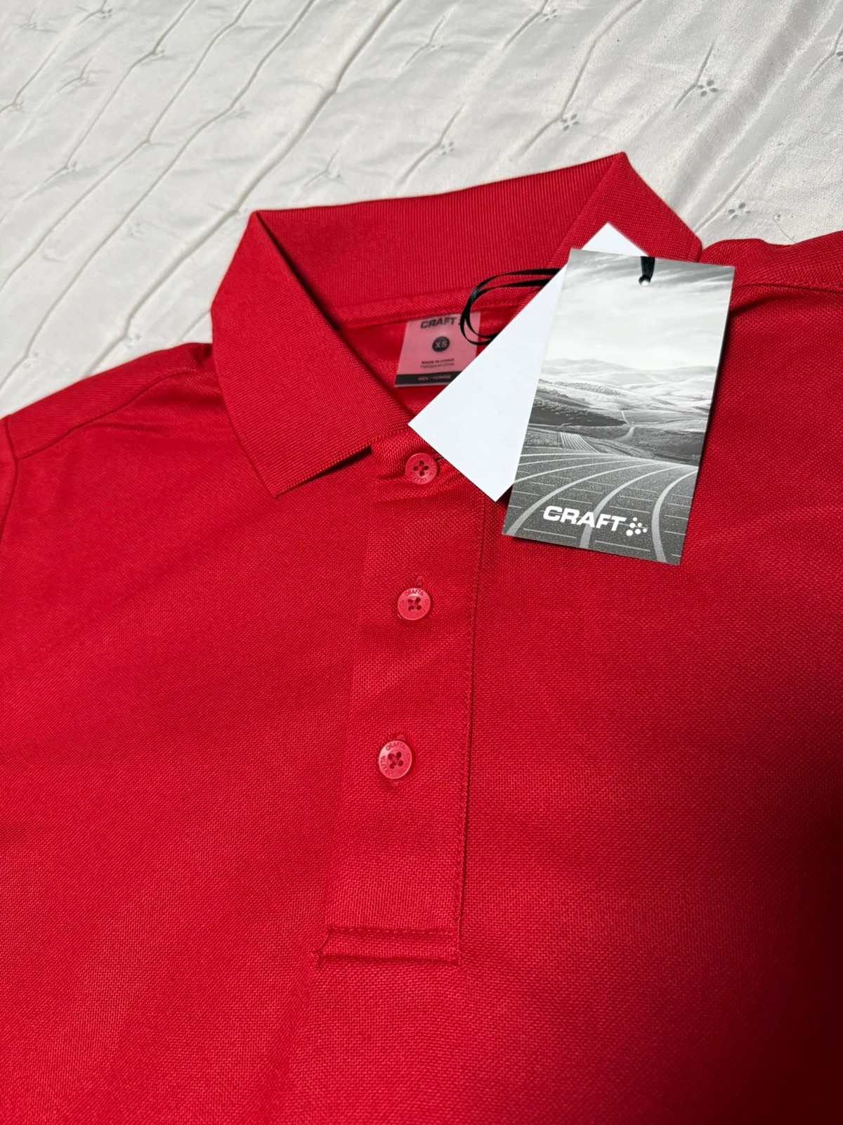 Polo rojo Craft talla XS – Craft – taille XS 3
