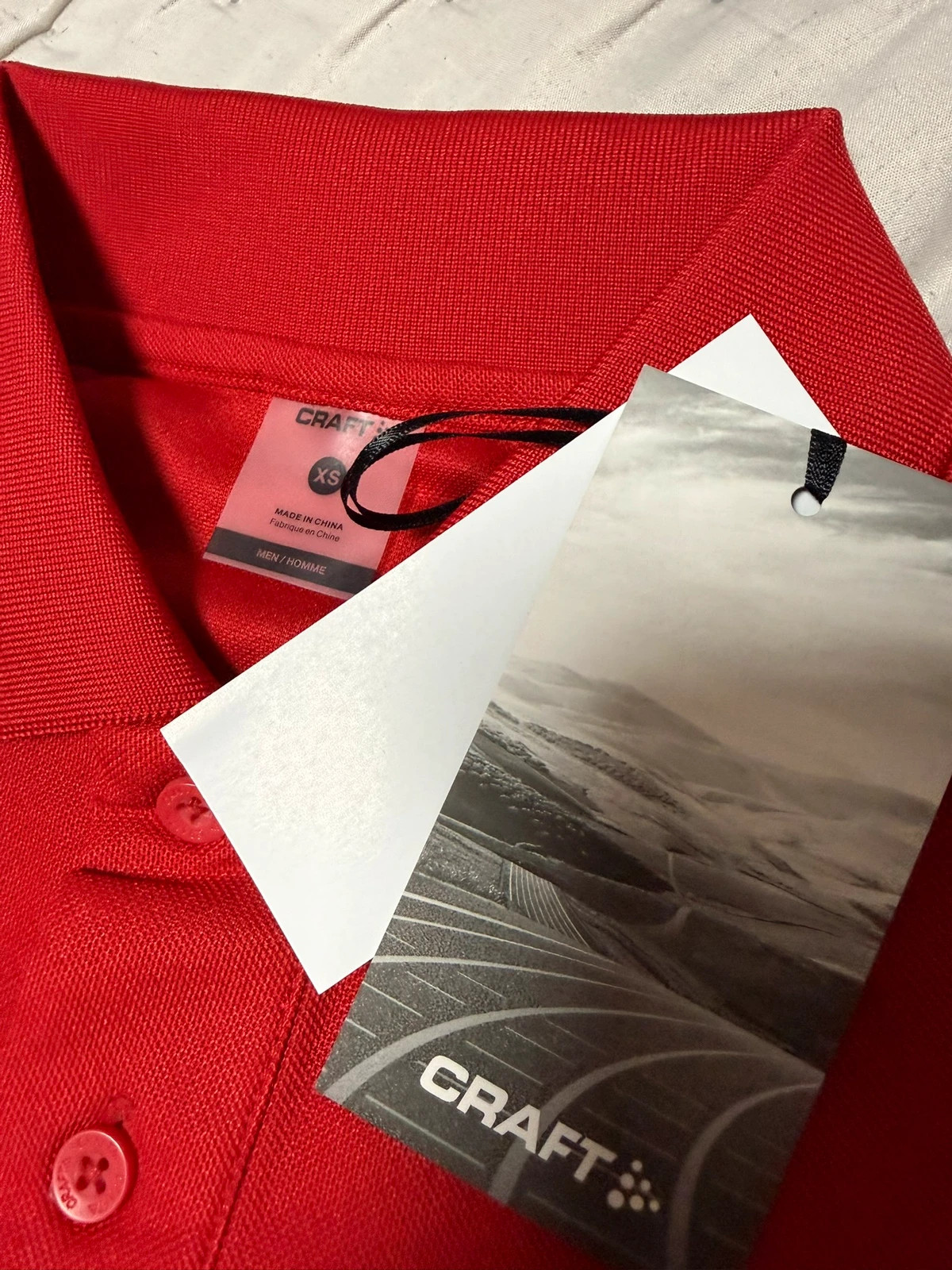 Polo rojo Craft talla XS – Craft – taille XS 4