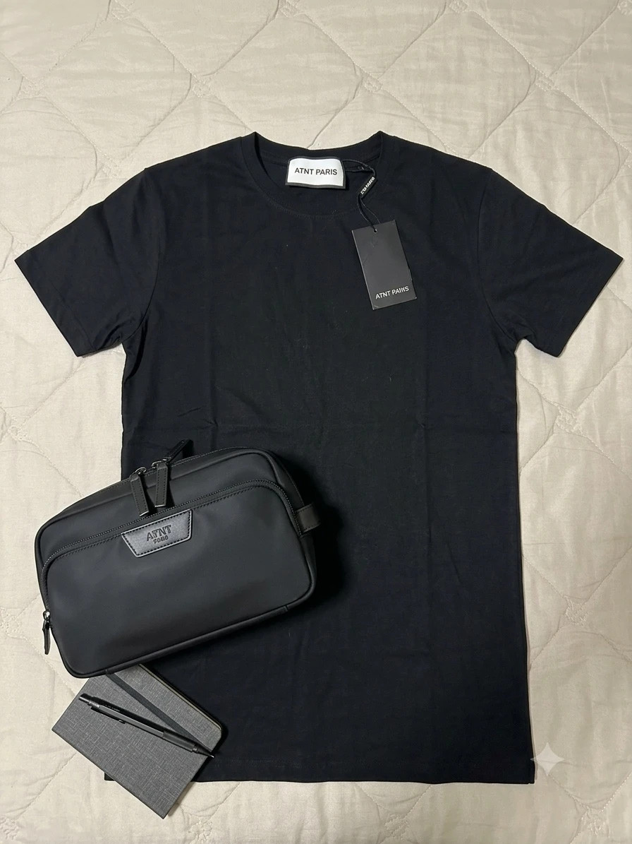 Camiseta básica gris de manga corta – Atnt Paris – taille L
