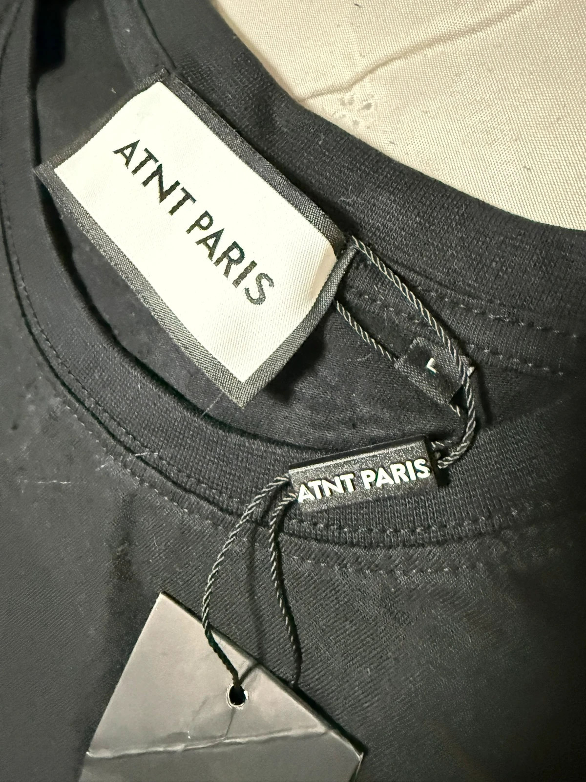 Camiseta básica gris de manga corta – Atnt Paris – taille L 3