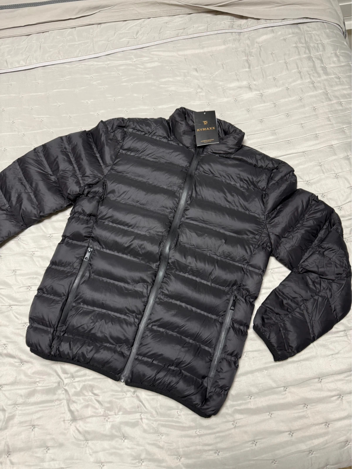 Plumífero negro Kymaxx (Nuevo con etiquetas) – KYMAXX – taille M 2