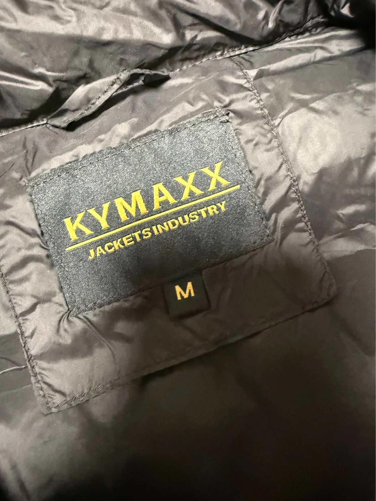 Plumífero negro Kymaxx (Nuevo con etiquetas) – KYMAXX – taille M 5