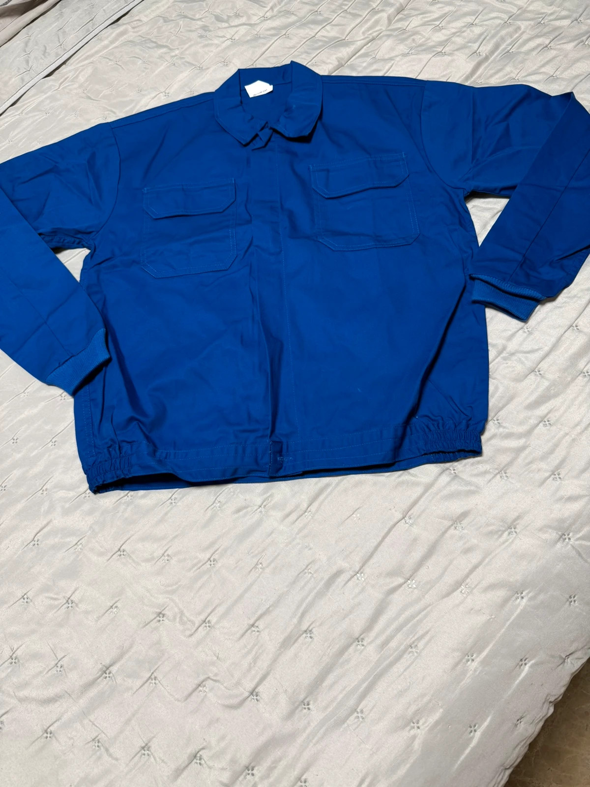 Chaqueta de Trabajo Azul Clásica (Estilo Workwear / Bleu de Travail) 2