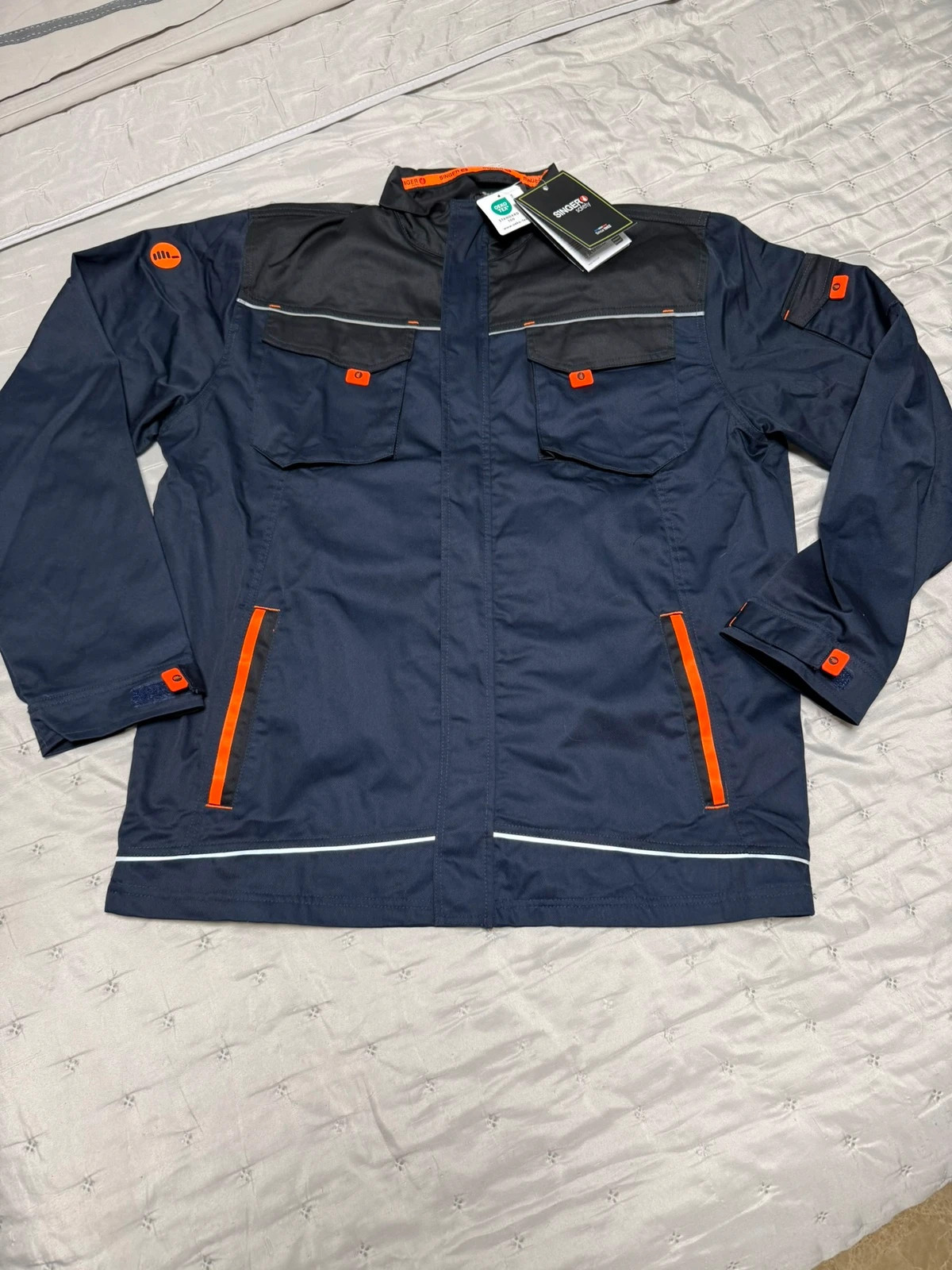 Chaqueta de trabajo técnica azul marino y negra Singer Safety – SINGER – taille XXL 2