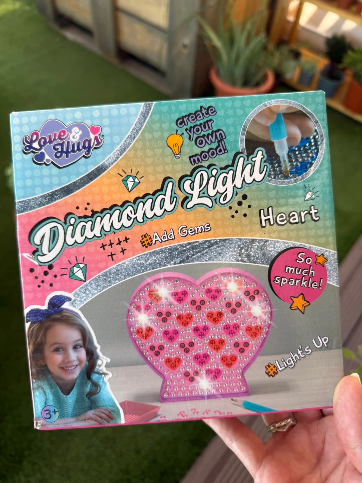 Kit Manualidad Diamond Light Corazón