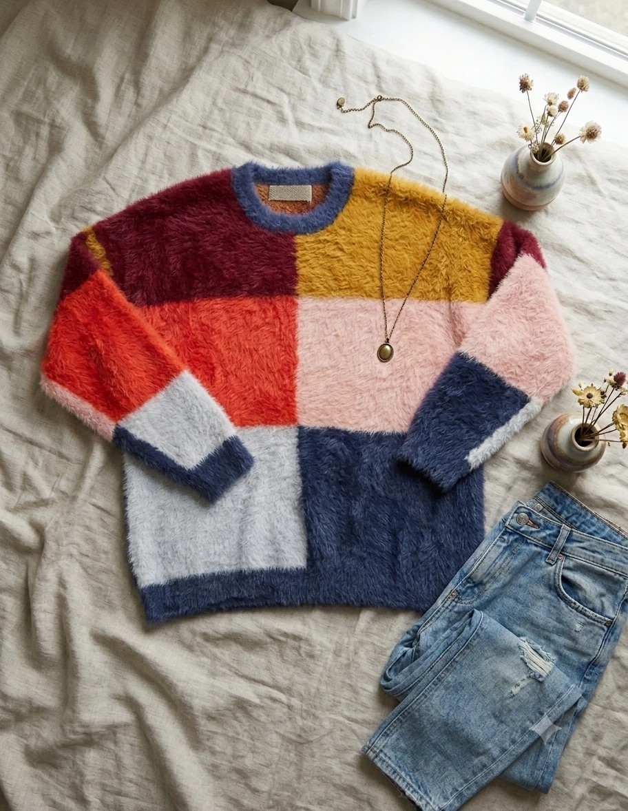Jersey mujer de pelo