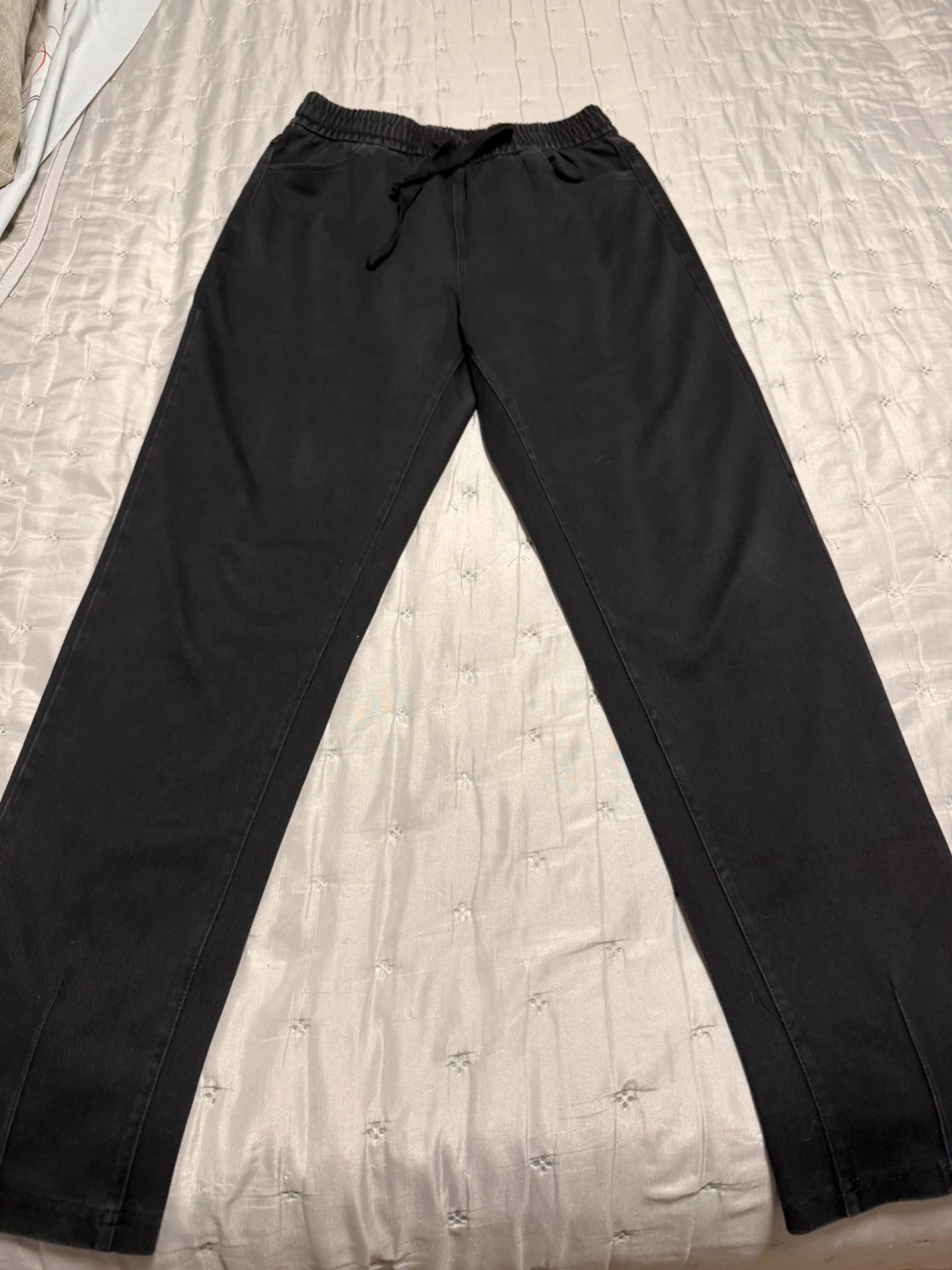 Pantalón mujer negro – sin marca – taille M / 38 / 10 2