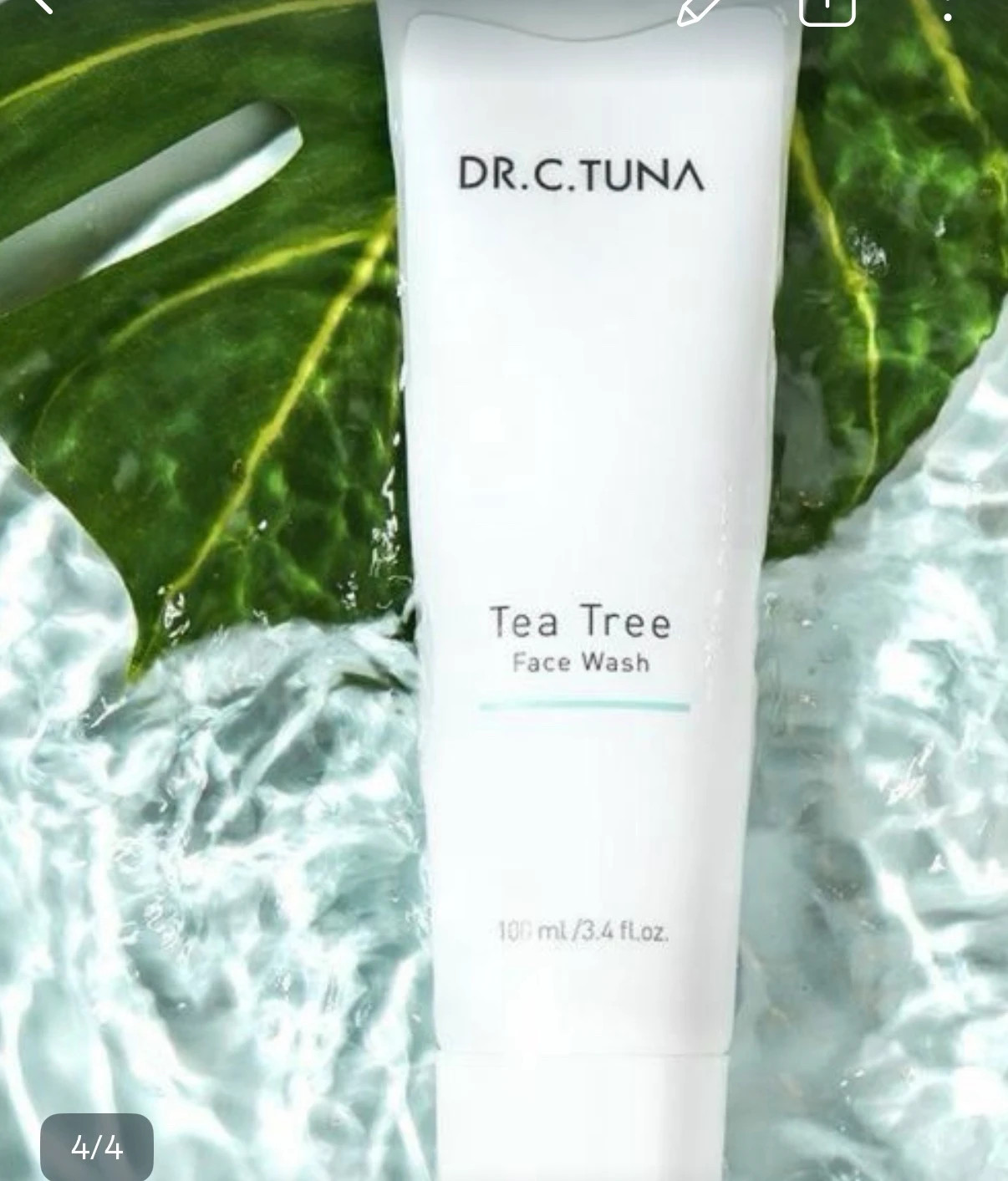 Gel Limpiador Dr.C.Tuna Tea Tree