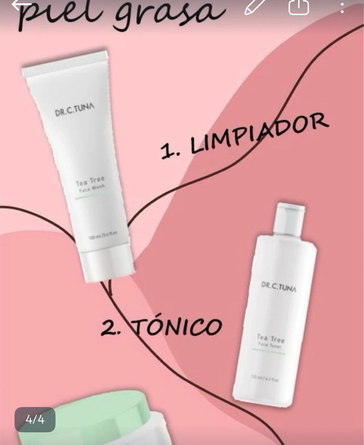 Tónico Facial Dr. C. Tuna Tea Tree – Farmasi 4