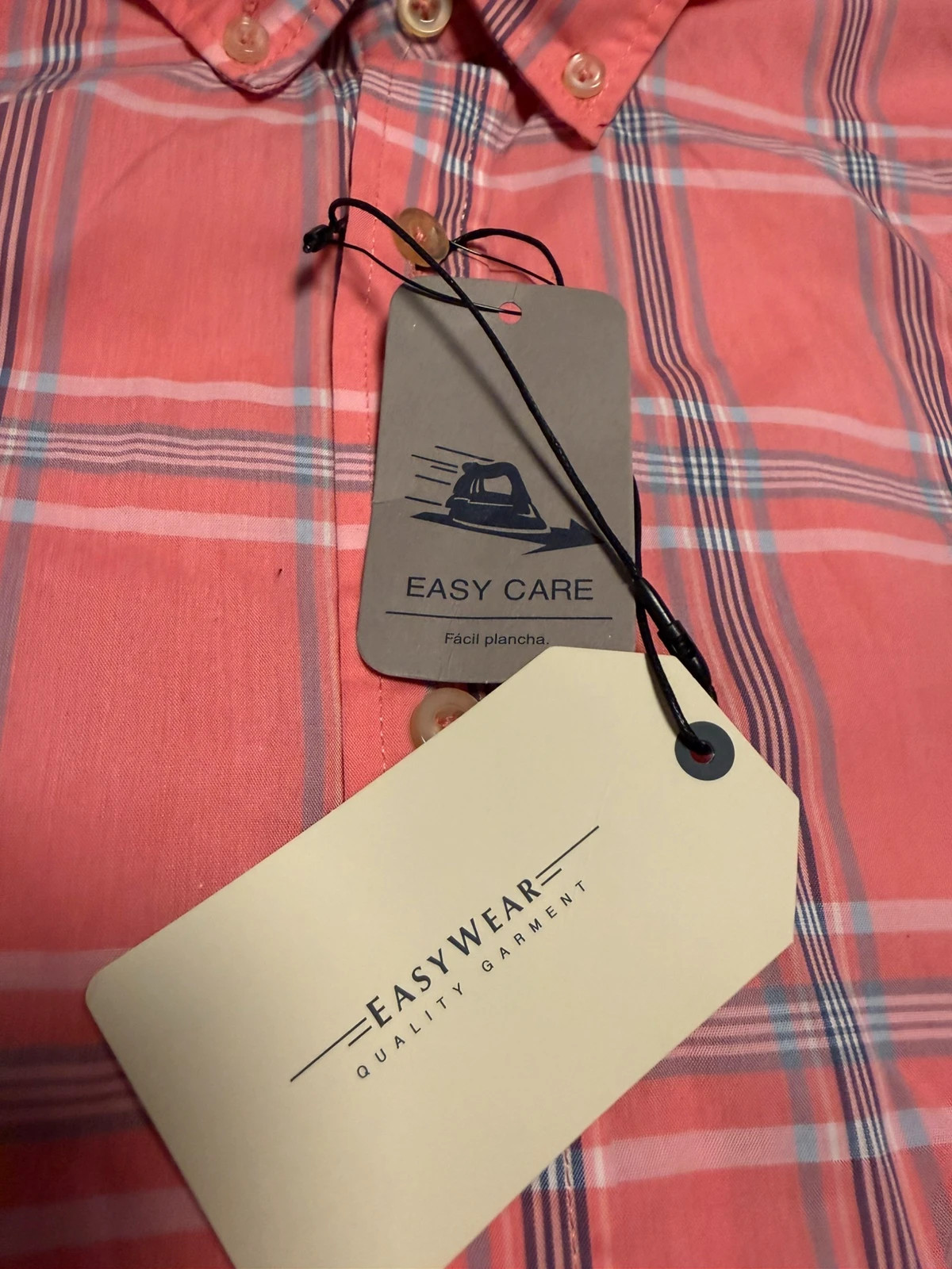 Camisa cuadros – Easy Wear – taille L 3