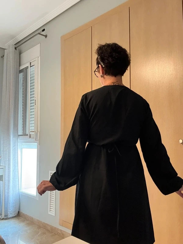 Vestido negro cruzado Pieces talla L nuevo Vinted – Pieces – taille L / 40 / 12 3