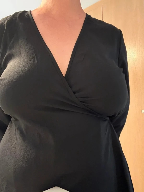 Vestido negro cruzado Pieces talla L nuevo Vinted – Pieces – taille L / 40 / 12 5