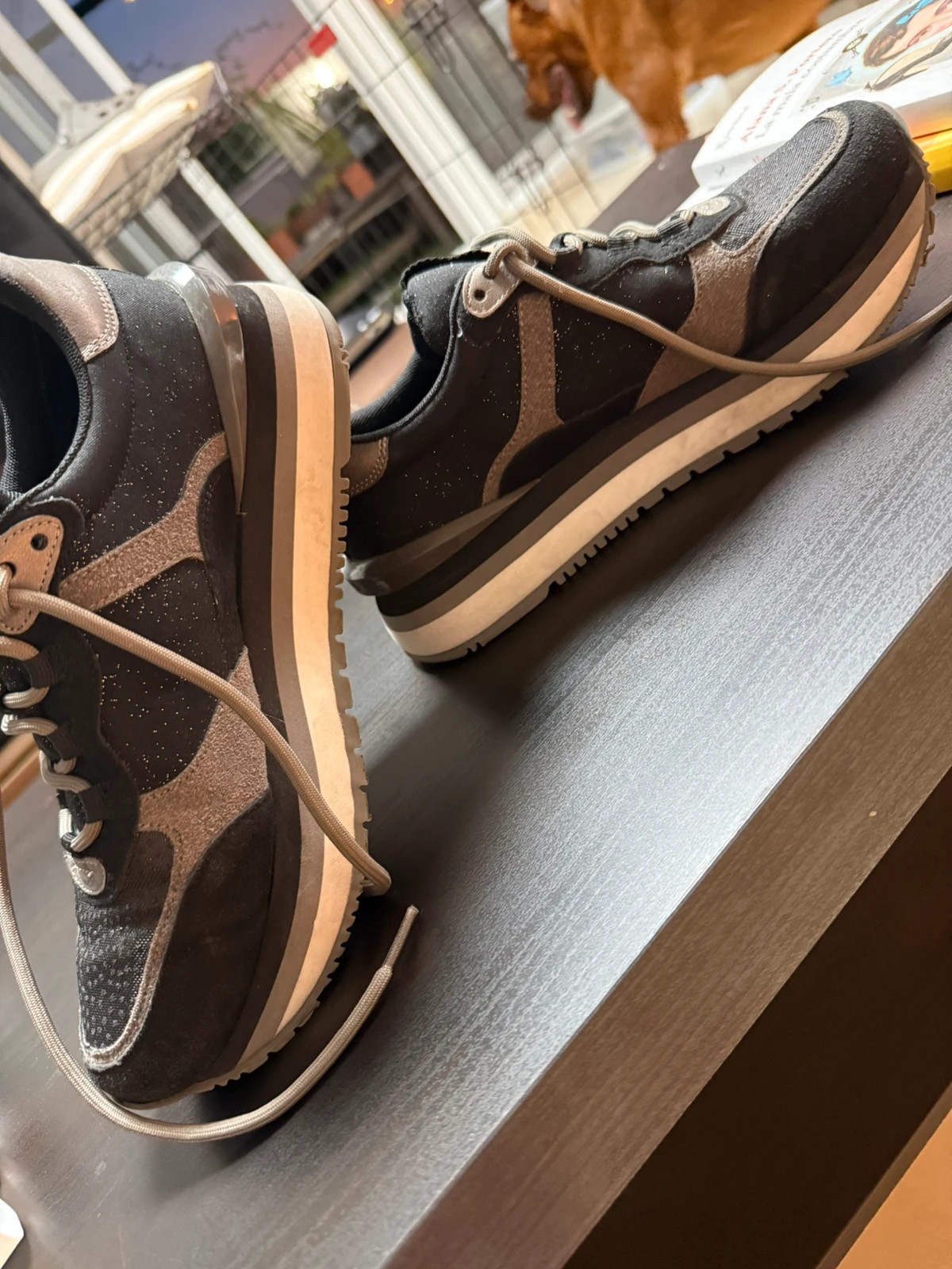 Zapatillas Gioseppo Negras y Plateadas - Talla 40 – Gioseppo – taille 40 4
